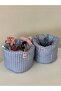 Organizer Basket Dolap Interior Organizer Makeup Bag Fabric Organizer Bag - 2
