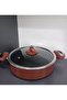 طقم أواني طهي أساسية من جرانيت كراون تيتان مقاس 28 سم - طقم أرز وأرز - 3