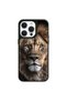 Galatasaray Lion Nobility Glass Phone Case Compatible with iPhone 15 Pro Max
