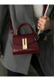 Montanna Model Claret Red Women's Hand and Shoulder Bag - 3