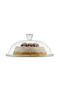 96873 Patisserie Striped Footless Cake Jar - 2