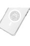 iPhone 13 Fenerbahçe Magsafe Monochrome Logo Transparent Phone Case - 3