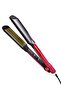 Ceramic Coated Red Detail Hair Straightener Fast Heating Long Cable Design with Ion Head