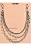 Multi-Layered Party Hip-Hop, Style Jeans Accessory Alloy Pants Chain for Men and Women - 2