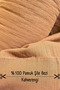 100% Cotton Şile Cloth Brown Color - 2