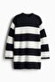 Rib-knit dress