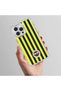 iPhone 15 Pro Max Compatible Fenerbahçe Transparent Phone Case with Stick - 4