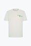 Men's Yellow Standard Fit Regular Fit 100% Cotton Soft Texture Printed Crew Neck T-Shirt - 7