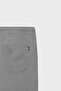 Men's Gray Melange Standard Fit Regular Cut Cotton Stretchy Knitted Shorts - 8