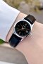 Women's Black Color Calendar Wristwatch - 3