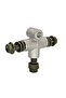 Hydraulic Brake Hose Pipe Fitting Connector 3-Way T Adapter for ATV Kart M10 X 1.25