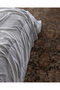 Rochelle Double 100% Cotton Printed Satin Bed Sheet Pieces Duvet Cover Set - Gray - 5