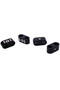4 Pcs Universal Motorcycle Brake Throttle Cable Clamp Clip Holder Organizer Wire Line Clamp For 1... - 4