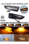 For Opel Astra J Astra K Zafira C Insignia B Grandland X Dynamic Side Marker Turn Signal Light 13... - 8
