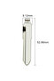 10pcs Metal Blank Uncut Flip KD Remote Key Blade #27 MAZ24 for Mazda M3 M5 M6 Replacement Flip Fl... - 3
