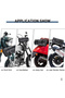 حقيبة أدوات شوكة أمامية للدراجات النارية حقيبة مقود عالمية مناسبة لـ Harley Sportster Kawasaki Yamaha D... - 5