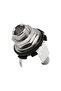 FLEOR Guitar Jack Input Socket Copper Mono Jack 1/4" 6.35mm with Nut & Washer for Electric Guitar... - 2