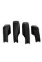 For TOYOTA RAV4 RAV4 XA20 2001 2001 2003 2004 2005 Black Roof Rails Rack End Cover Shell Replacem... - 2