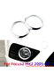 sliver For Ford Focus 2 MK2 2005 2006 2007 2008 2009 2010 2011 Car Front Fog Light Lamp Cover Trim