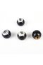 4pcs Universal Auto Car Truck Bike Billiards "Pool 8 Ball" Tire Tyre Air Valve Stem Caps Wheel Rims - 4