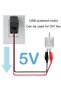 Alligator Clip to USB, Crocodile Clamps to USB Type-A Male Connector Cable Copper Test Leads for ... - 4