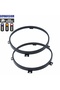 Car Headlamp 7" Inch Headlight Mounting Ring Trim Bracket For Jeep Wrangler JK TJ Acessories Ins... - 3