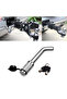 TOW bar tongue hitch pin lock locks removable trailer ball mount 5/8" straight hitch pin lock 16 ... - 8