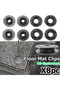 8pcs Car Floor Mat Caret Clips Fixing Non-Slip Fastener Clips For Holders Grips Clamps Floor Hold... - 8