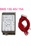 BMS 13S 48V 15A Li-Ion Lithium 18650 Battery PCB Protection Board with UPS Energy Inverter Balanc... - 7