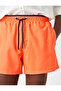 Basic Swim Shorts with Lace Waist - 5