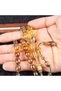 Dominican Blue Rock Fossil Amber Almond Cut 9X13Mm Prayer Beads (25.5Gr) - 7