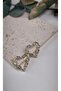 Special Series Two-Color Zircon Stone Heart Earrings - 2