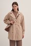 Women's Balloon Sleeve Cashmere Coat Beige - 3