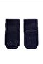 Crawling and Anti-Slip Socks Navy Blue