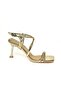 U 997332634   Gold Mirror Thin Heeled Evening Dress Shoes - 6