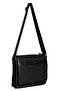 Black Long Strap Crossbody Messenger Bag - 01Pc00112-Syh - 3