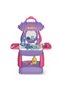Role Play Beautician/Salon/Beauty Parlor Toy Set Satchel (21Pcs)-Purple, 3-In-1 Mode
