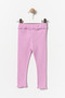 Girl's Ruffle Detailed Leggings Dark Lilac