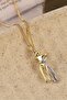 Hugging Couple Unisex Lover Necklace Gift for Wife Lover Eck52Sr