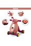 Multifunctional Baby Walker wt Light & Music, Fun & Learning Toy-Pink - 3