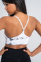 Ultra Flexible Sports Bra with Rope Strap - 5
