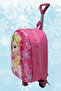 Girls Kindergarten Nursery Squeegee Wheeled Embossed Eva Colorful Printed Backpack and Schoolbag - 7