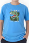 King Trex Printed Boys' Short Sleeve T-Shirt - 3