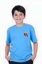 Burning Ball Printed Boy's Short Sleeve T-Shirt - 2
