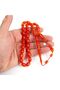 Dice Amber 8X11.5Mm Rosary - Yemen Dice Analogy