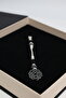 Trabzon Hand Knitted Black - White Kazaz Imame Tassel - 3