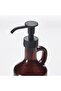 Ikea Valvardad 21 cm Brown Glass Liquid Soap Dispenser 380 ml - 3