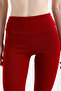 Women's Burgundy Scuba Tights - 4