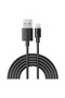 كابل Ravpower RP-CB1014 USBA-Lightning بطول 1 متر باللون الأسود (رأس Lightning C89)