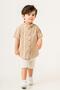 Stylish Shirt, Striped, Adjustable Waist, Short Sleeve Shorts, 2-Piece Set, Children's and Baby Clothing, Special Quality - 6